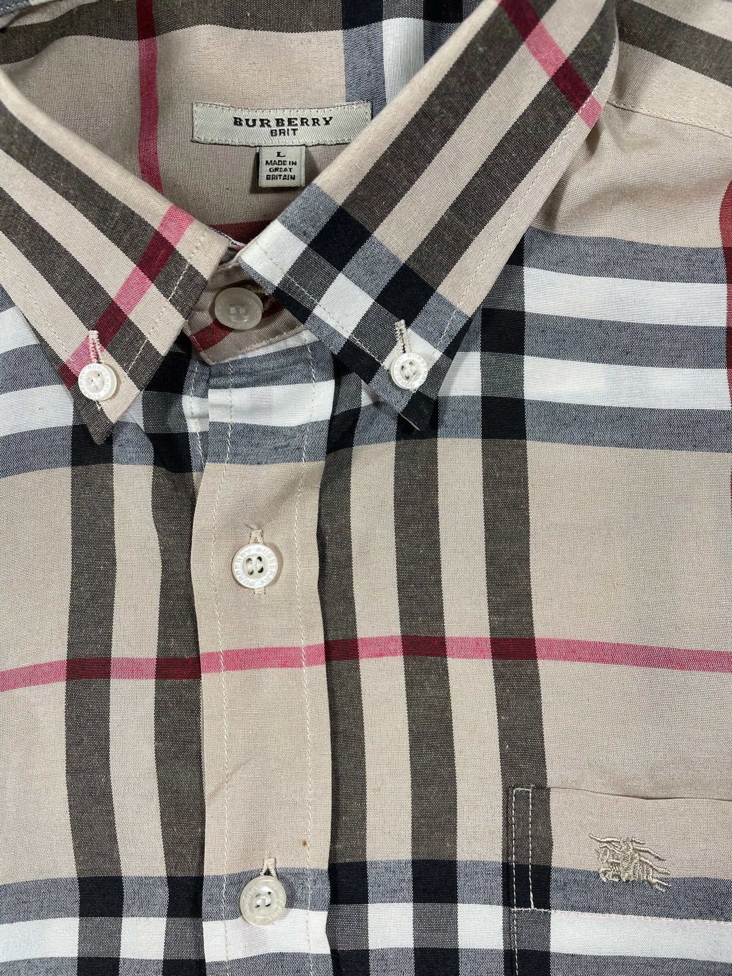 Burberry Shirt - L Trésor d'Art